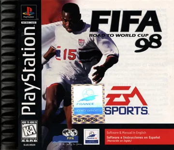 FIFA - Road to World Cup 98 (US) box cover front